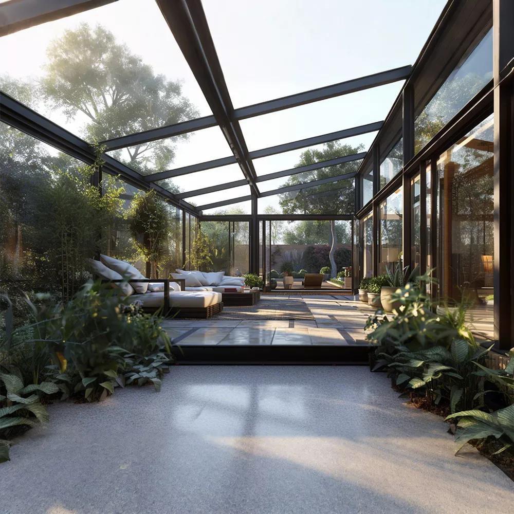Sun Room με κεντρικά παντζούκια